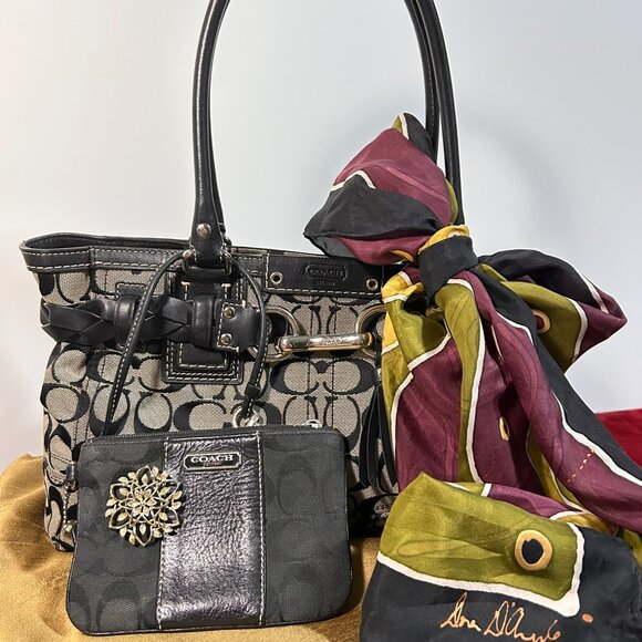 🔥Coach 2010 Hampton Satchel | Curated Vintage Luxe Set - Picture 1 of 12